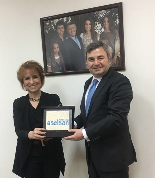 refThe Turkish Ambassador to Jordan - Murat Karagoz - Visits AME 